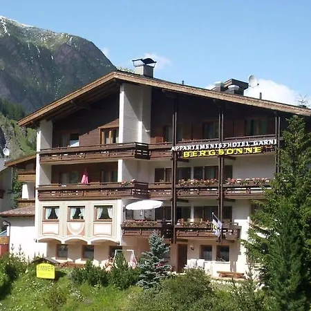 شقة فندقية Bergsonne